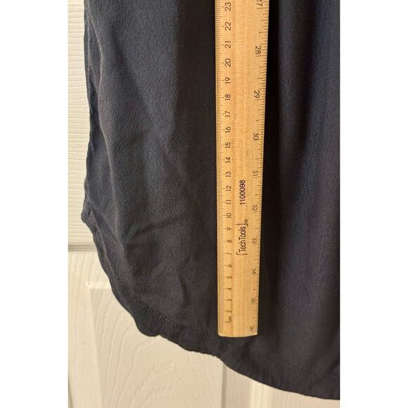 Anthropologie Edme & Esyllte Color Block Drawstring Shirt Dress Women's Medium - Picture 7 of 9